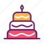 bakery, birthday cake, cake, celebration, dessert, sweet, wedding cake 