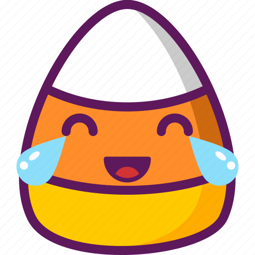 Candy, corn, ejomi, relieved, emoticon icon - Download on Iconfinder