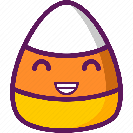 Candy, corn, ejomi, smile icon - Download on Iconfinder