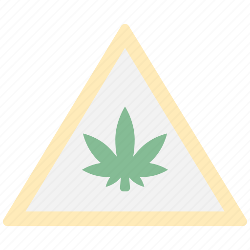 Exclamation, warning, cannabis, cannabidiol, danger, caution icon - Download on Iconfinder