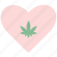 heart, like, cannabis, cannabidiol, cbd, vote 