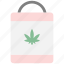 bag, shopping bag, cannabis, marijuana, weed, cannabidiol 
