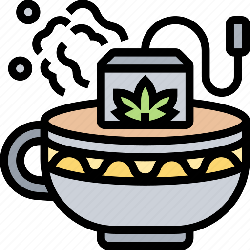 Cannabis, tea, herb, beverage, medicinal icon - Download on Iconfinder