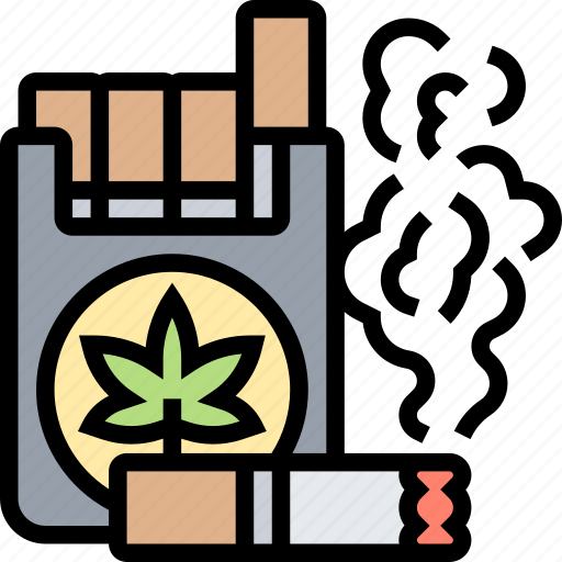Cigarette, cannabis, joint, marijuana, smoke icon - Download on Iconfinder