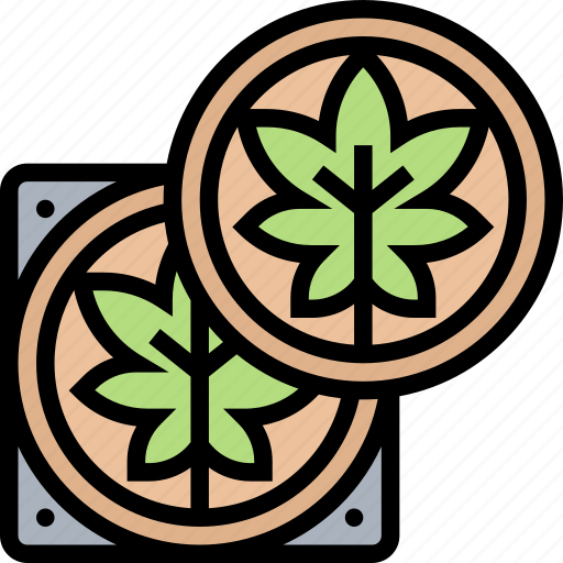 Mold, plastic, cannabis, leaf, hemp icon - Download on Iconfinder