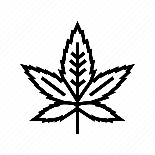 Cannabis, plant, leaf, hemp, weed, marijuana, drug icon - Download on Iconfinder