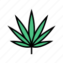 cannabis, leaf, weed, hemp, plant, marijuana