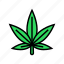 cannabis, plant, leaf, weed, hemp, color 