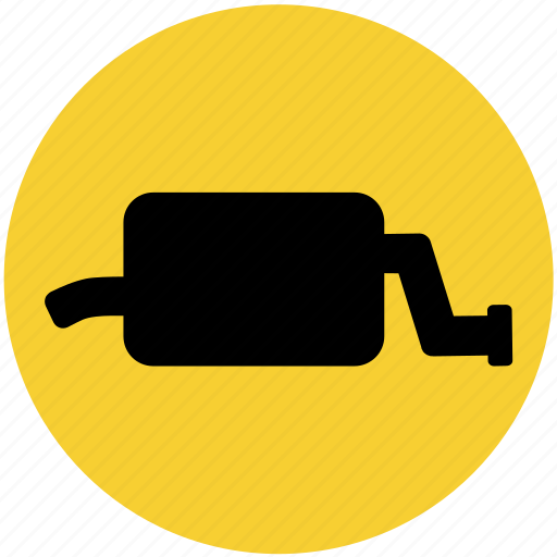 Car, exhaust, muffler, pipe icon - Download on Iconfinder