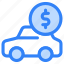 car, vehicle, automobile, transportation, dollar, money, cost, price 