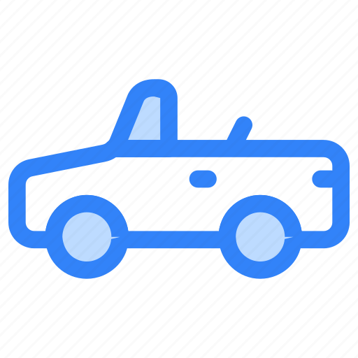 Car, vehicle, automobile, transportation, top, less, modern icon - Download on Iconfinder