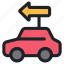 car, vehicle, automobile, transportation, way, route 