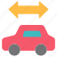 car, vehicle, automobile, transportation, way, arrows, route, enroute 