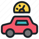 car, vehicle, automobile, transportation, speed, speedometer, reading, dashboard