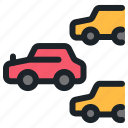 car, vehicle, automobile, transportation, vip, important, convoy