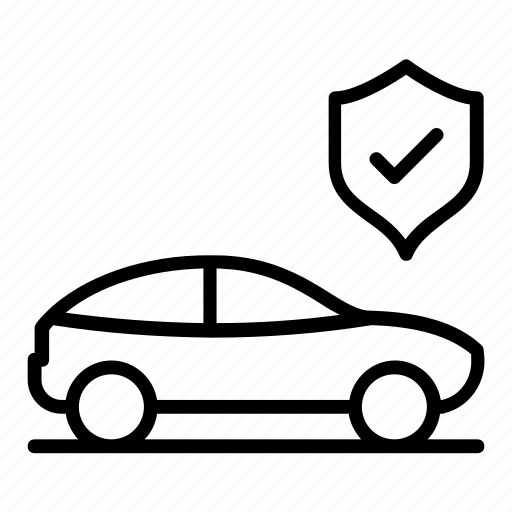 Automated, automobile, autonomous, car, insurance, protection, vehicle icon - Download on Iconfinder