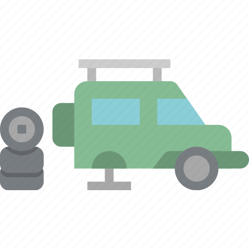 Automobile, car, garage, maintenance, transportation, vehicle icon - Download on Iconfinder