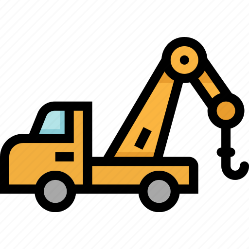 Car, crane, logistics, service, transportation, truck icon - Download on Iconfinder