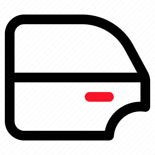 Door, car, parts, transportation icon - Download on Iconfinder