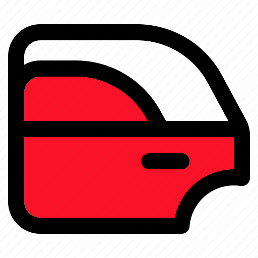 Door, car, open, transportation icon - Download on Iconfinder