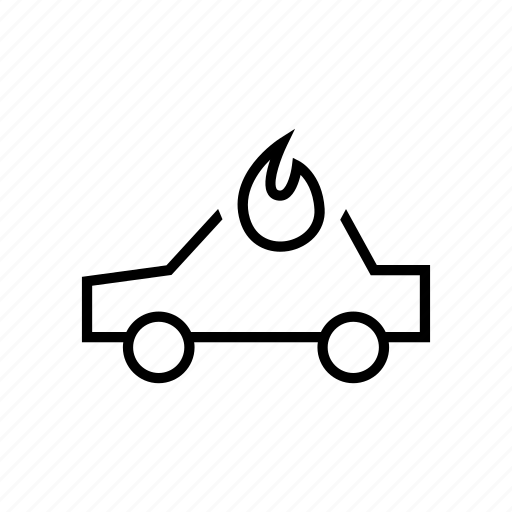 Car, on, fire, power icon - Download on Iconfinder
