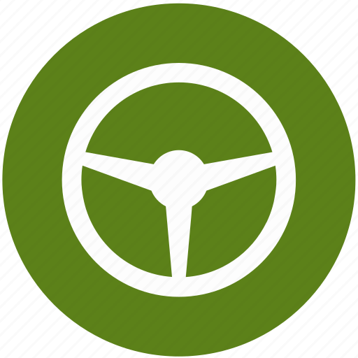 Car, driver, handling, rudder icon - Download on Iconfinder