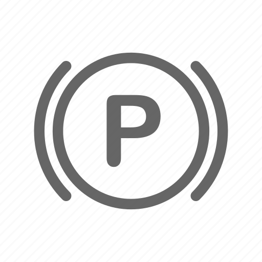 Alert, car, dashboard, parking icon - Download on Iconfinder