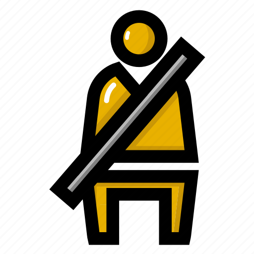 Artboard, seat belt, seat belt buckles, car alert icon - Download on Iconfinder