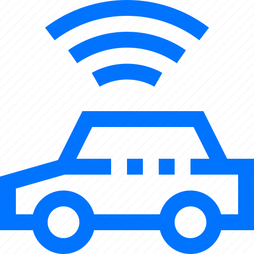 Autonomous, car, construction, control, engine, tools, wireless icon - Download on Iconfinder