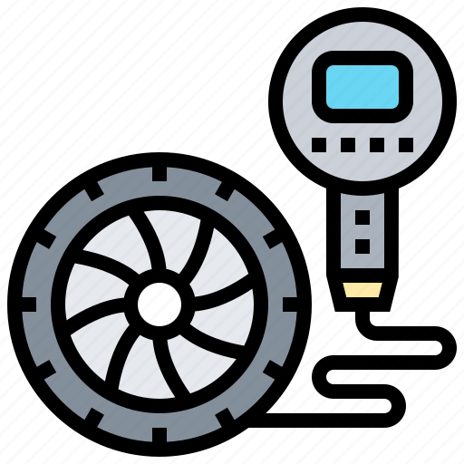 Air, pressure, pump, service, tire icon - Download on Iconfinder