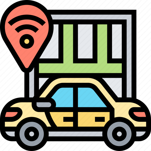 Map, navigator, sensor, guide, gps icon - Download on Iconfinder