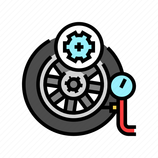Tire, maintenance, car, mechanic, repair, service icon - Download on Iconfinder