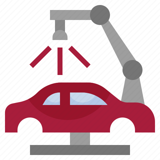 Machine, industry, tools, utensils, car, paint, painting icon - Download on Iconfinder