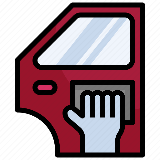 Car, door2, transportation, mirror, part, scrub icon - Download on Iconfinder
