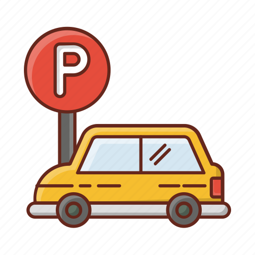 Car, vehicle, parking, road, board icon - Download on Iconfinder