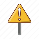 danger, exclamation, caution, sign, board