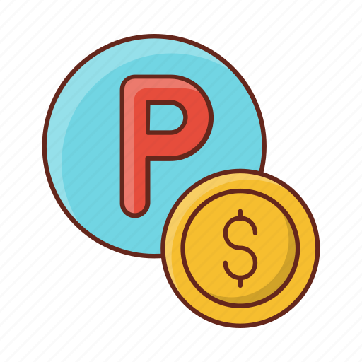 Dollar, parking, pay, money, coin icon - Download on Iconfinder