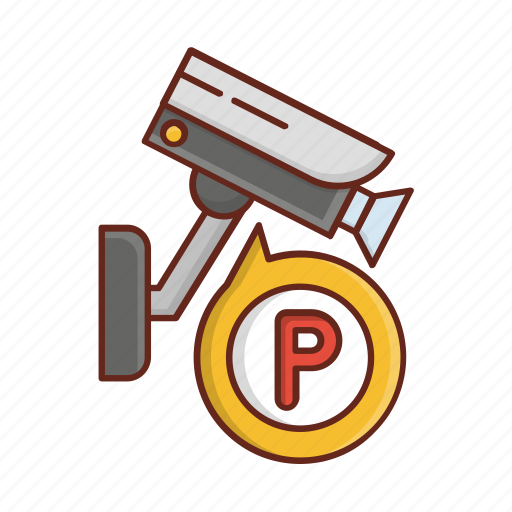 Security, camera, cctv, video, parking icon - Download on Iconfinder