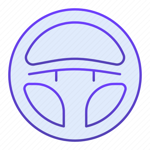 Wheel, car, driver, auto, automobile, circle, control icon - Download on Iconfinder