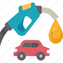 refuel, gasoline, petrol, fillup, fuelup
