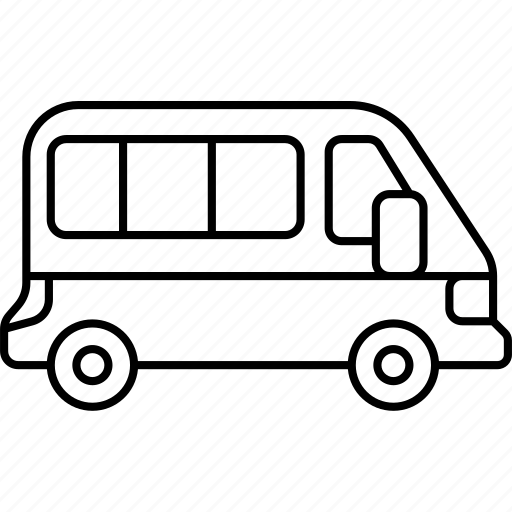 Van, rental, mini, passenger, cargo icon - Download on Iconfinder