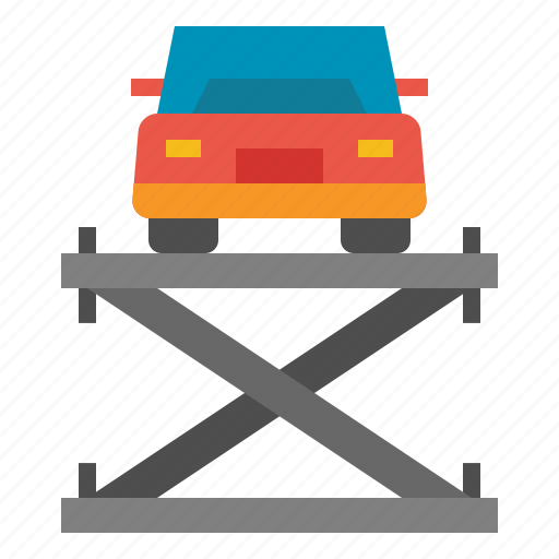Car, lift, fixed, repair, service icon - Download on Iconfinder