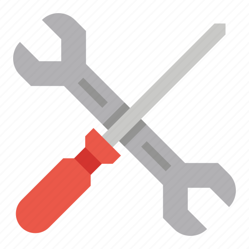 Tools, wrench, screwdriver, equipment, repair, service icon - Download on Iconfinder