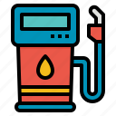 gas, station, fuel, gasoline, petrol