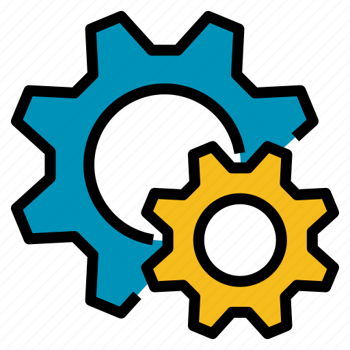 Gear, wheel, settings, maintenance, service icon - Download on Iconfinder