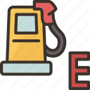 fuel, car, gasoline, empty, warning
