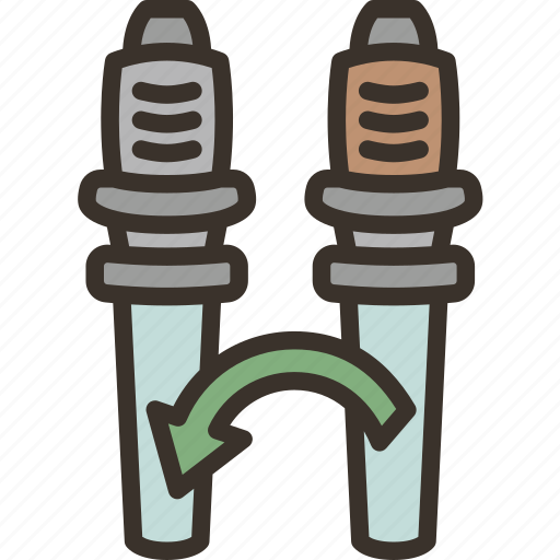Spark, plugs, change, engine, automobile icon - Download on Iconfinder