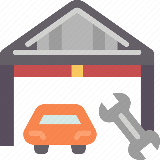 Car, shop, garage, repair, service icon - Download on Iconfinder