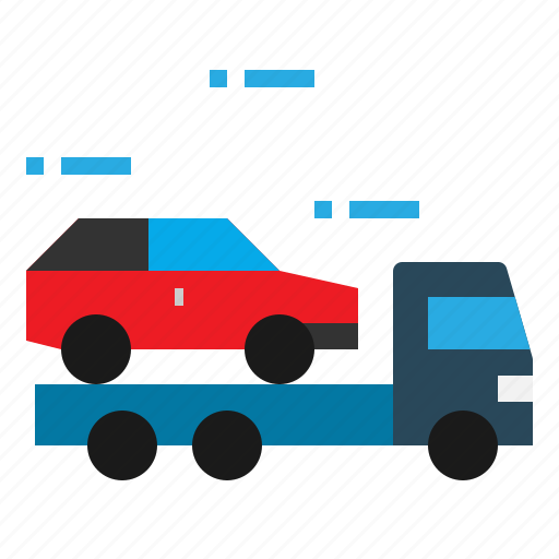 Car, delivery, evacuator, transport, truck icon - Download on Iconfinder