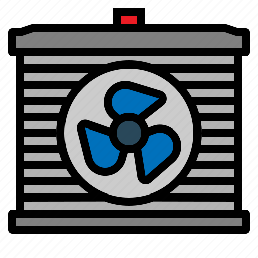Air, car, fan, part, rediator icon - Download on Iconfinder